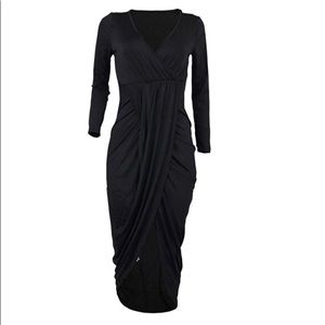 XL plus size little black dress